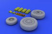 F-16 early wheels 1/48 - 3/3