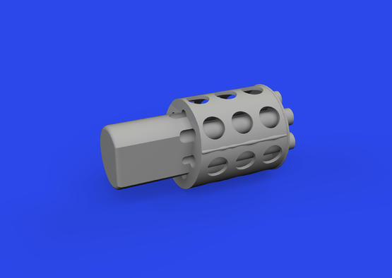 A-10C rotary gun flash suppressor PRINT 1/48  - 3