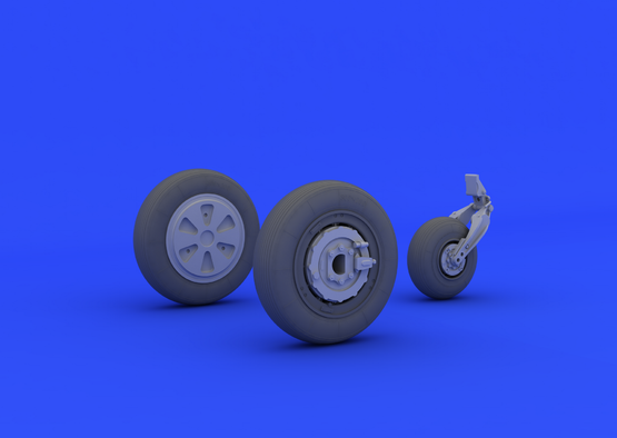 MiG-21PFM wheels 1/48  - 3