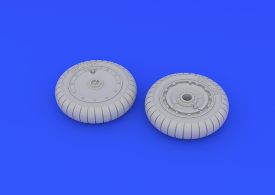 Fw 190 wheels late 1/48  - 3