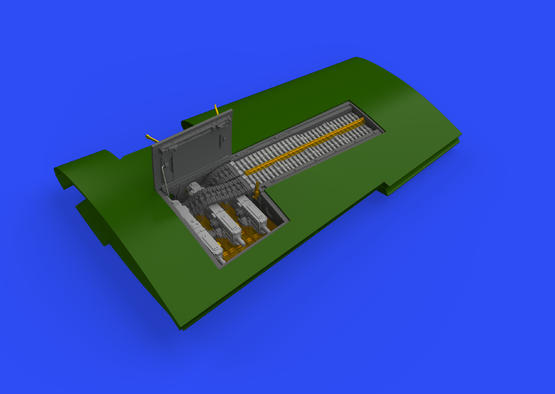 P-51D gun bays 1/48  - 3