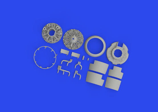 FM-2 motor PRINT 1/48  - 3