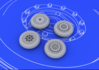 MiG-15 wheels 1/72 - 3/4