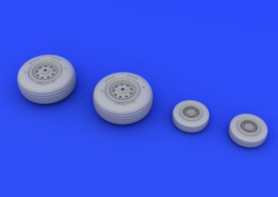 F-4J wheels 1/72  - 3