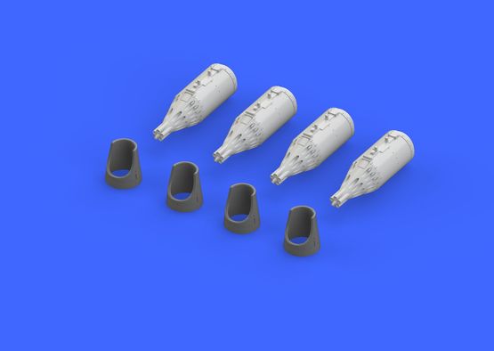 UB-32A-24 rocket pods for Mi-24 1/72  - 3