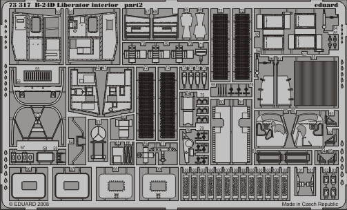 B-24D front interior S.A. 1/72  - 3