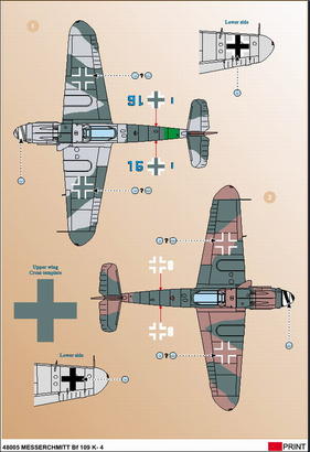 Me 109 K-4 1/32  - 3