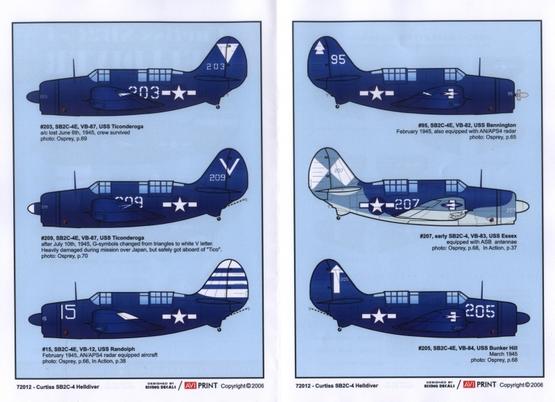 Curtiss SB2C-4 Helldiver 1/72  - 3