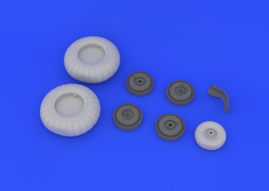 Ju 88 wheels early 1/32  - 4