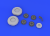 Ju 88 wheels early 1/32 - 4/6