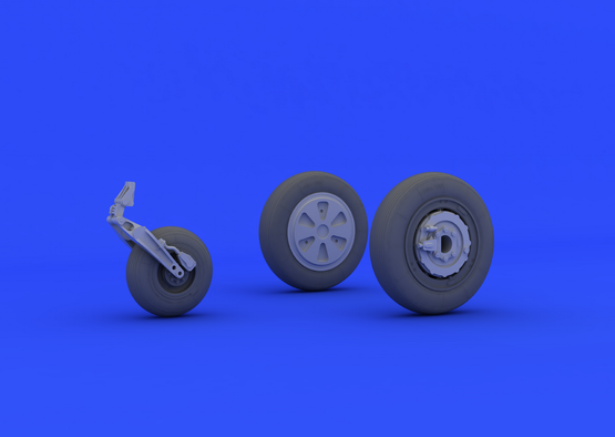 MiG-21PFM wheels 1/48  - 4