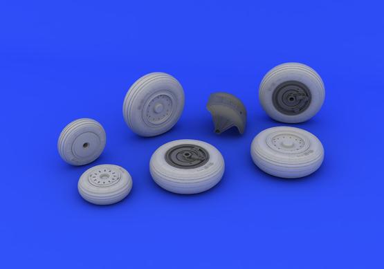 MiG-31 wheels 1/48  - 4