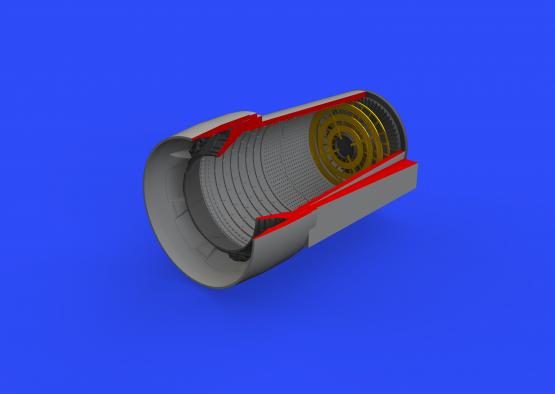 Crusader exhaust nozzle 1/48  - 4