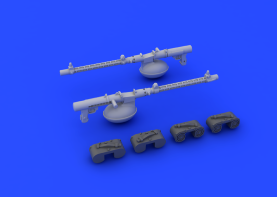 MG 15 guns 1/72  - 4