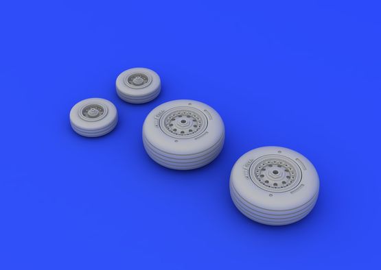 F-4J wheels 1/72  - 4