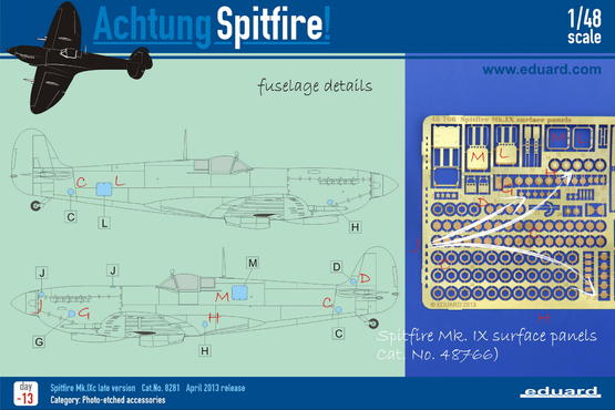 Spitfire Mk.IX surface panels 1/48  - 5