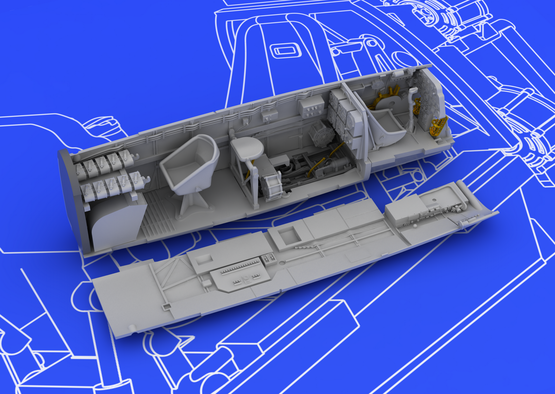 Bf 110E cockpit 1/72  - 5