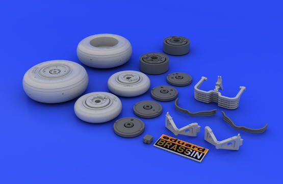 MiG-29 wheels 1/48  - 7