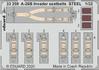 A-26B Invader seatbelts STEEL 1/32 