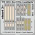 Do 217N-1 seatbelts STEEL 1/48 