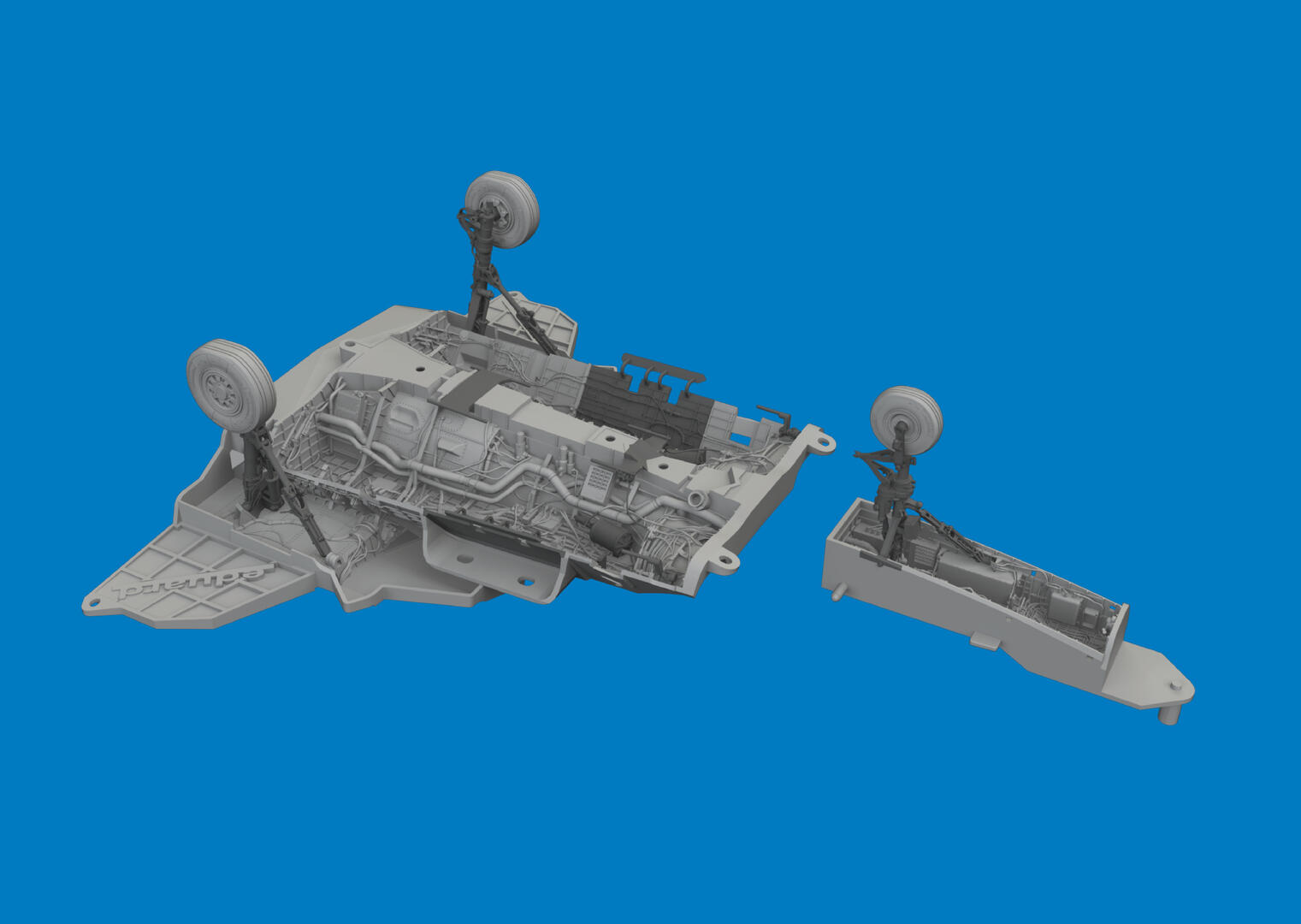 F-35A bottom equipment detail set PRINT 1/48 - Eduard Store